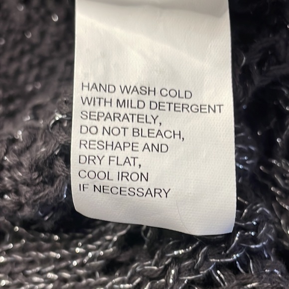 Sparkly Lace Knit Sweater - Picture 6 of 7